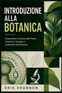 Introduzione Alla Botanica: Comprendere le Scienze delle Piante, l'Anatomia, l'Ecologia e i Fondamenti della Botanica cover