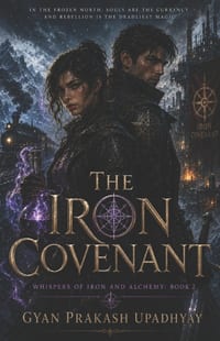 The Iron Covenant: A Steampunk Romantasy Adventure (Whispers of Iron and Alchemy: Book 2) cover