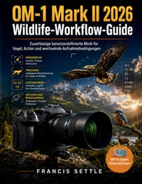 OM-1 Mark II 2026 Wildlife-Workflow-Guide: Zuverlassige benutzerdefinierte Modi fur Vogel, Action und wechselnde Aufnahmebedingungen cover