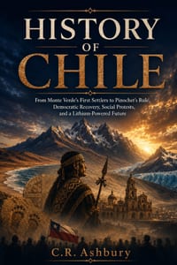History of Chile: From Monte Verde's first settlers to Pinochet's Rule, Democratic Recovery, Social Protests, and a Lithium-Powered Future cover