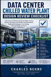 Data Center Chilled Water Plant Design Review Checklist: A Structured Verification Guide for Chillers, Pumps, Primary-Secondary and Variable-Flow Dist cover