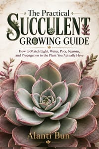 The Practical Succulent Growing Guide: How to Match Light, Water, Pots, Seasons, and Propagation to the Plant You Actually Have cover