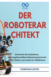 Der Roboterarchitekt: Entwerfen Sie skalierbare, wartungsfreundliche Robotersysteme mit ROS2, Python und moderner Middleware. cover