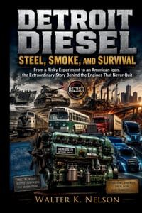 DETROIT DIESEL Steel, Smoke, and Survival: From a Risky Experiment to an American Icon, The Extraordinary Story Behind the Engines That Never Quit cover