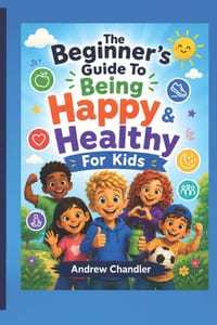 The Beginner's Guide To Being Happy And Healthy - For Kids: Positive Habits, Healthy Eating, Exercise, Emotional Wellbeing, Mindfulness and Confidence cover