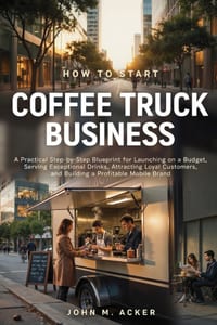 How to Start a Coffee Truck Business: A Practical Step by Step Blueprint for Launching on a Budget, Serving Exceptional Drinks, Attracting Loyal Custo cover