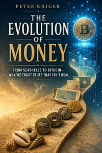 The Evolution of Money: From Seashells to Bitcoin-Why We Trust Stuff That Isn't Real cover