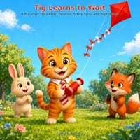 Tig Learns to Wait: A Preschool Story About Patience, Taking Turns, and Big Feelings cover