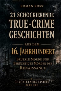 21 schockierende True-Crime-Geschichten aus dem 16. Jahrhundert: Brutale Morde und berüchtigte Mörder der Renaissance cover