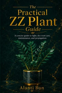 The Practical ZZ Plant Guide: A concise guide to light, dry-root care, maintenance, and propagation cover