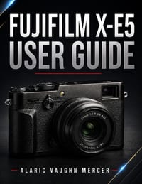 Fujifilm X-E5 User Guide: Master Photography, Advanced Camera Settings, Film Simulations, Autofocus, Video Creation, Custom Controls, and Creative Tec cover