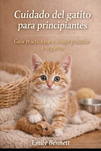 Cuidados del Gatito Para Principiantes: Guía práctica para acoger y cuidar a tu gatito cover