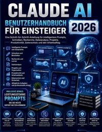 Claude AI Benutzerhandbuch Für Anfänger 2026 cover