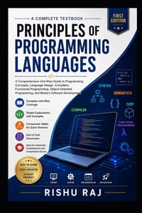 Principles of Programming Languages: A Comprehensive Unit-Wise Guide to Programming Concepts: A Complete Textbook for Computer Science and Information cover