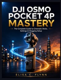 DJI Osmo Pocket 4P Mastery: The Complete Guide to Cinematic Shots, Settings & Vlogging Setup cover