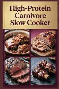 High-Protein Carnivore Slow Cooker: Set-It-and-Forget-It Meat Recipes for Maximum Protein Intake with an All-Meat Approach cover