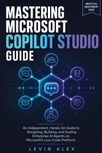 Mastering Microsoft Copilot Studio Guide: An Independent, Hands-On Guide to Designing, Building, and Scaling Enterprise AI Agents on Microsoft's Low-C cover