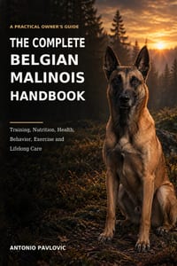 The Complete Belgian Malinois Handbook: A Practical Guide to Training, Nutrition, Health, Behavior, Exercise, and Lifelong Care cover