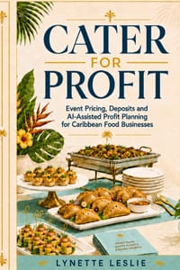 Cater For Profit: Event Pricing, Deposits and AI-Assisted Profit Planning For Caribbean Food Businesses cover