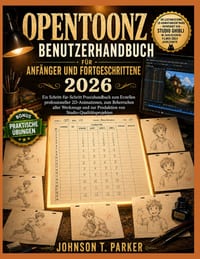 Opentoonz Benutzerhandbuch Für Anfänger Und Fortgeschrittene 2026: Ein Schritt-für-Schritt-Praxishandbuch zum Erstellen professioneller 2D-Animationen cover