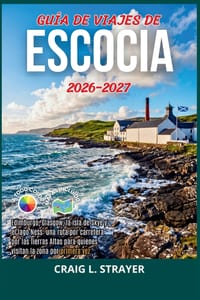 Guía de viajes de Escocia 2026-2027: Edimburgo, Glasgow, la isla de Skye y el lago Ness: una ruta por carretera por las Tierras Altas para quienes vis cover