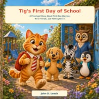Tig's First Day of School: A Preschool Story About First-Day Worries, New Friends, and Feeling Brave cover