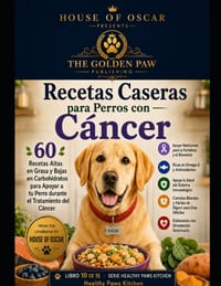 Recetas Caseras para Perros con Cáncer: 60 Recetas Altas en Grasa y Bajas en Carbohidratos para Apoyar a tu Perro durante el Tratamiento del Cáncer cover