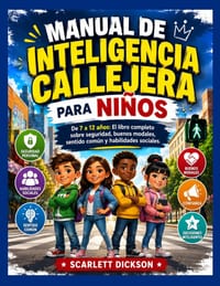Manual de Inteligencia Callejera Para Niños: De 7 a 12 años: El libro completo sobre seguridad, buenos modales, sentido común y habilidades sociales. cover