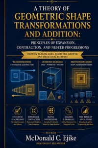 A Theory of Geometric Shape Transformations and Addition: Principles of Expansion, Contraction, and Nested Progressions cover