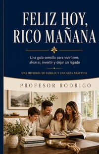 Feliz hoy, rico mañana: Una guía sencilla para vivir bien, ahorrar, invertir y dejar un legado cover