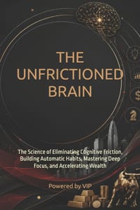 The Unfrictioned Brain: The Science of Eliminating Cognitive Friction, Building Automatic Habits, Mastering Deep Focus, and Accelerating Wealth cover