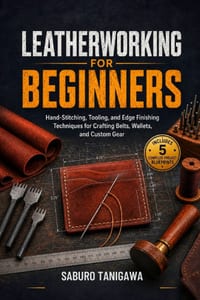 Leatherworking for Beginners: Hand-Stitching, Tooling, and Edge Finishing Techniques for Crafting Belts, Wallets, and Custom Gear cover