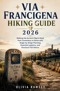 Via Francigena Hiking Guide 2026: Walking the Ancient Pilgrim Road from Canterbury to Rome with Stage-by-Stage Planning, Essential Logistics, and Prac cover