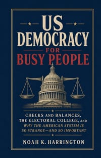 US Democracy for Busy People: Checks and Balances, the Electoral College, and Why the American System Is So Strange-and So Important cover