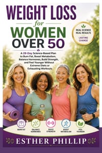 Weight Loss for Women Over 50: A 28-Day Science-Based Plan to Burn Fat, Boost Metabolism, Balance Hormones, Build Strength, and Feel Younger Without E cover
