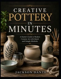 Creative Pottery in Minutes: A Starter's Guide to Modern Ceramic Art with Quick and Simple Methods cover