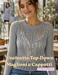 Uncinetto Top-Down Maglioni e Cappotti cover