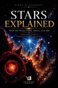 Stars Explained: How Do Stars Form, Shine, and Die, a Beginner's Guide to Stellar Astronomy for Adults cover