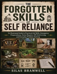 The Forgotten Skills of Self Reliance: An Illustrated Guide to Practical Life Skills, Emergency Preparedness, Home Repairs, Off-Grid Living, and Every cover