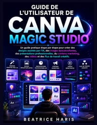 Guide de l'utilisateur de Canva Magic Studio: Un guide pratique étape par étape pour créer des designs basés sur l'IA, des images époustouflantes, des cover
