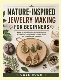 Nature-Inspired Jewelry Making for Beginners: A Practical Guide to Crafting Handmade Accessories Using Leaves, Stones, Wood, and Other Natural Element cover