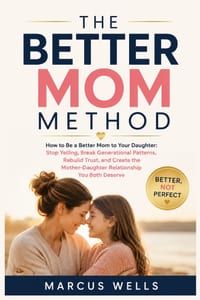 How to Be a Better Mom to My Daughter. THE BETTER MOM METHOD: Stop Yelling, Break Generational Patterns, Rebuild Trust, and Create the Mother-Daughter cover