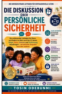 Die Diskussion Über Persönliche Sicherheit: Ein umfassender Leitfaden für Eltern, um Kindern im Alter von 8 bis 12 Jahren Körper, Körper, Babys, Grenz cover