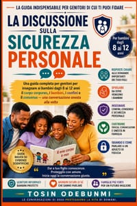 La Discussione Sulla Sicurezza Personale: Una guida completa per genitori per insegnare ai bambini dagli 8 ai 12 anni il corpo corporeo, i bambini, i cover