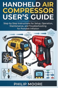 Handheld Air Compressor User's Guide: Step-By-Step Instructions For Setup, Operation, Maintenance, And Troubleshooting For Portable Inflation cover