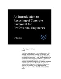 An Introduction to Recycling of Concrete Pavement for Professional Engineers cover