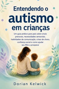 Entendendo o autismo em crianças: Um guia prático para pais sobre sinais precoces, necessidades sensoriais, habilidades de comunicação, crises de chor cover