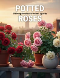 Potted Roses: Thriving Blooms For Urban Spaces cover
