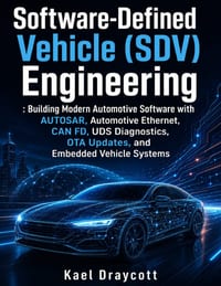 Software-Defined Vehicle (SDV) Engineering: Building Modern Automotive Software with AUTOSAR, Automotive Ethernet, CAN FD, UDS Diagnostics, OTA Update cover