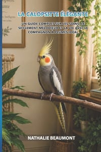 La Calopsitte Élégante: Un guide complet sur les soins, le sifflement mélodieux et la vie avec le compagnon à plumes idéal cover